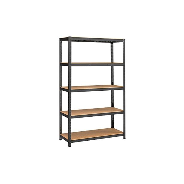 REGAL SONGMICS 200X120X60 CM 5P/175KG GLR060B01 RJAVO-ČRN