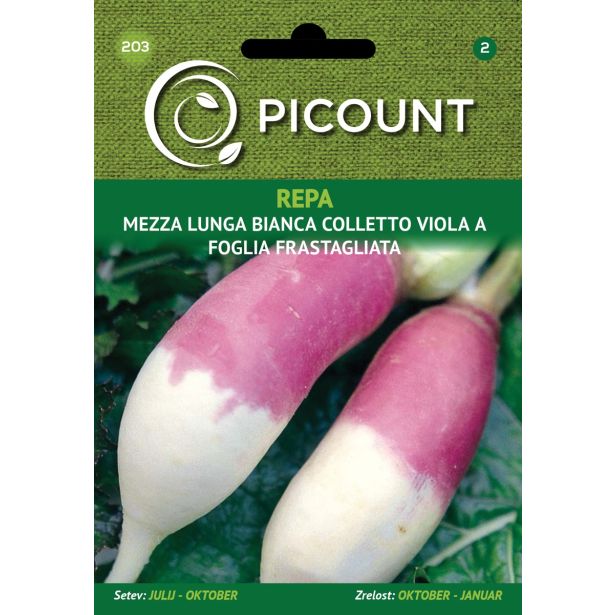 KORENOVKA VILMORIN REPA MEZZA LUNGA BIANCA