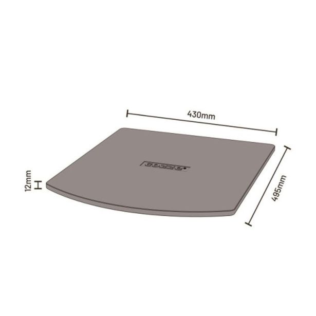 REŠETKA ALI PLOŠČA COZZE KAMEN ZA CLASSIC PIZZA PEČICO 17" (90395)