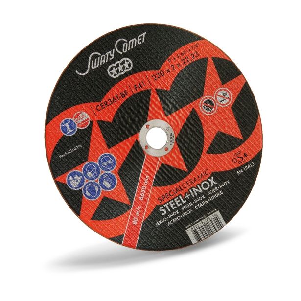 REZALNA PLOŠČA ZA RF SWATYCOMET-S 230X2X22.23 MM KERAMIKA F41 CER46T-BF