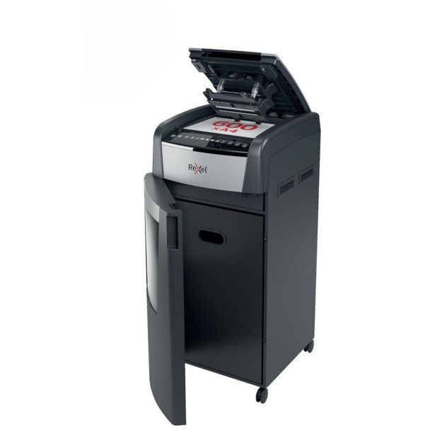 UNIČEVALNIK PAPIRJA REXEL AUTO+ 600X 4X30/P4 OPTIMUM 2020600XEU