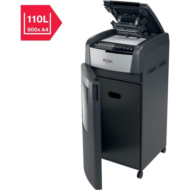 UNIČEVALNIK PAPIRJA REXEL AUTO+ 600X 4X30/P4 OPTIMUM 2020600XEU