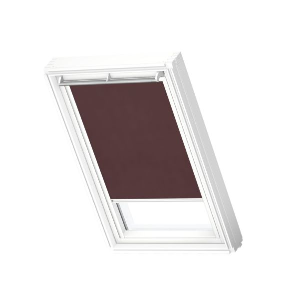 SENČILO ZA STREŠNO OKNO VELUX RFL MK04 4162S ROLO Z VODILI, T.RJAVA