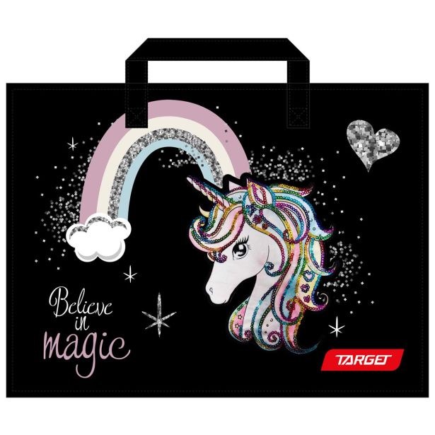 VREČKA ZA RISALNI BLOK RAINBOW UNICORN 28275