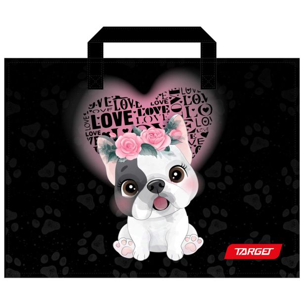 VREČKA ZA RISALNI BLOK SWEET PUPPY 28303