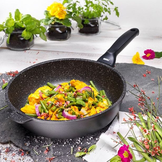 PONEV RISOLI 24 CM GLOBOKA RISOLI BLACK PLUS INDUKCIJA