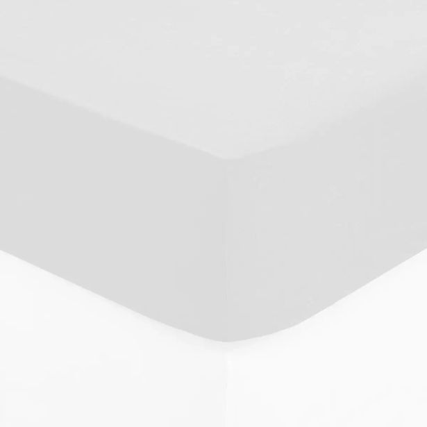 RJUHA ATMOSPHERE NAPENJALNA, BELA, 90X190 CM, Z ELASTIKO