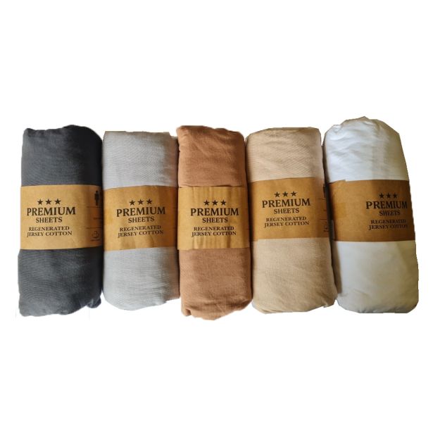 RJUHA PREMIUM SHEETS 90/100X200 JERSEY SORT. 100 BOMBAŽ