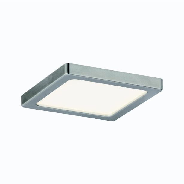 LED PANEL RL AREO 1X5W KVADRAT., 80MM NIKEL MAT