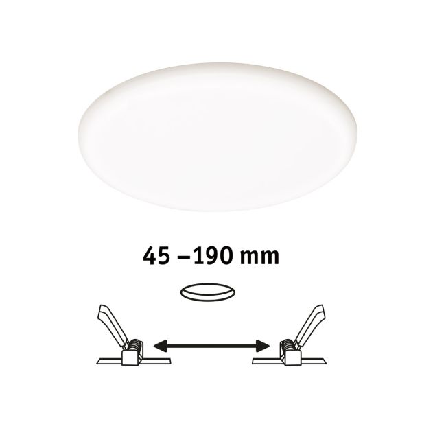 LED PANEL RL VELUNA 22W NW 3STEP DIM, FI=215MM IP44