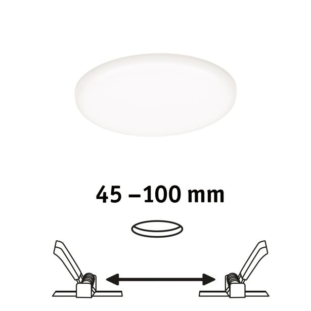 LED PANEL RL VELUNA 8.5W NW FI=125MM IP44