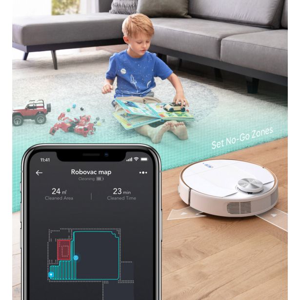 ROBOTSKI SESALNIK EUFY ROBOVAC L70 BEL