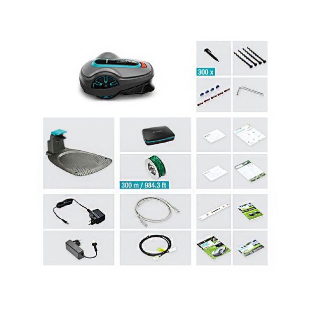 ROBOTSKA KOSILNICA GARDENA SMART SILENO LIFE 750 SET