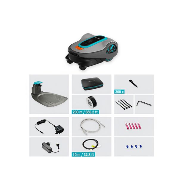 ROBOTSKA KOSILNICA GARDENA SMART SILENO LIFE 1000 SET