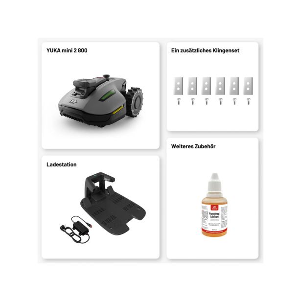 ROBOTSKA KOSILNICA MAMMOTION YUKA MINI 2 800