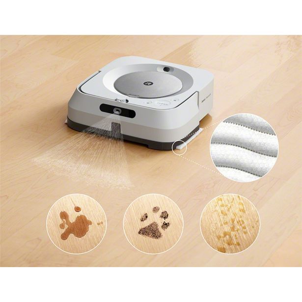 ROBOTSKI SESALNIK IROBOT BRAAVA JET M6 BELA/MODRA