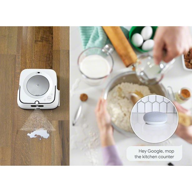 ROBOTSKI SESALNIK IROBOT BRAAVA JET M6 BELA/MODRA