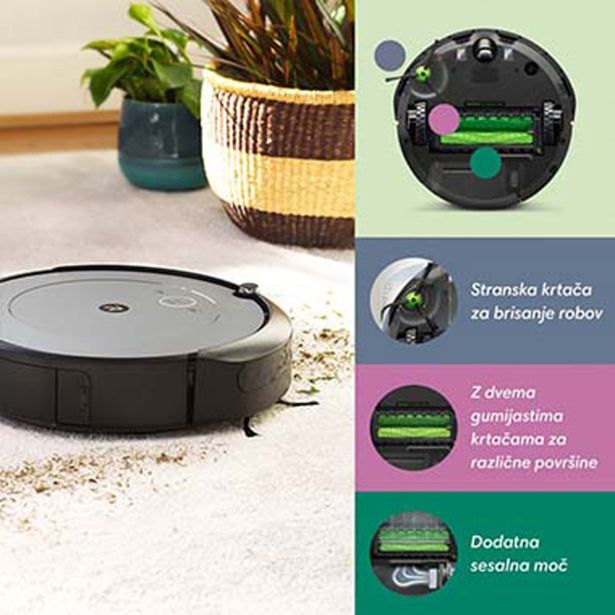 ROBOTSKI SESALNIK IROBOT ROOMBA I1158
