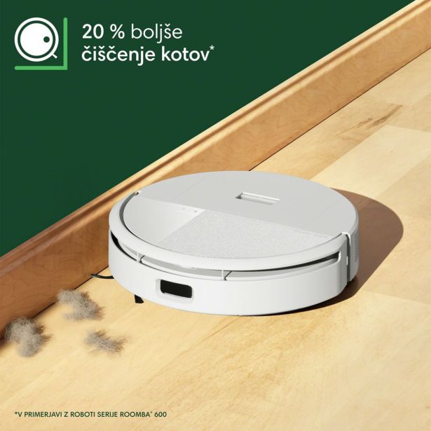 ROBOTSKI SESALNIK IROBOT COMBO 205 DUSTCOMPACTOR BEL