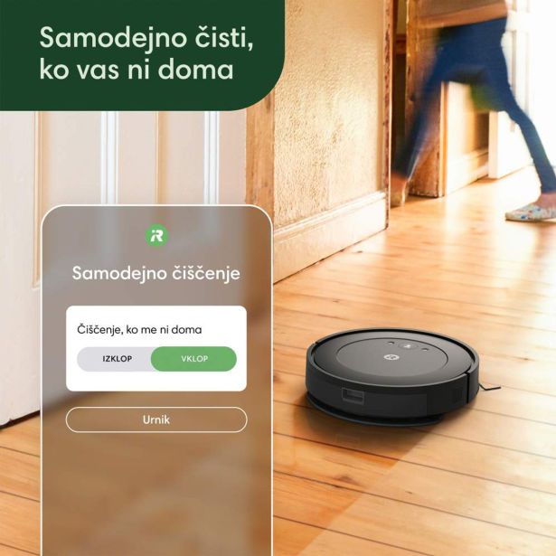 ROBOTSKI SESALNIK IROBOT ESSENTIAL BK ZAMENJ. V ANTRACIT BARVI