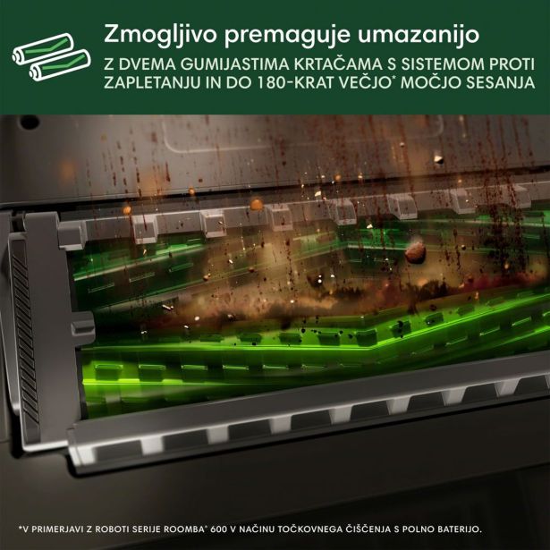 ROBOTSKI SESALNIK IROBOT MAX705 + AVTOEMPTY POSTAJA BLACK