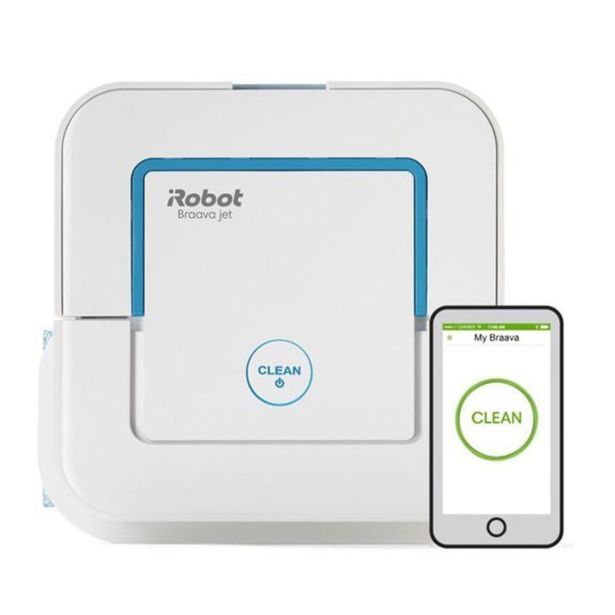 ROBOTSKI SESALNIK IROBOT ROOMBA I3158 + BRAAVA JET 250