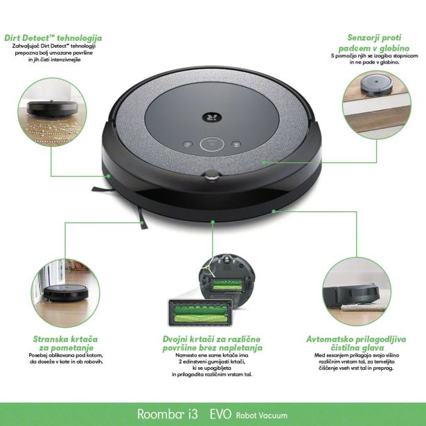 ROBOTSKI SESALNIK IROBOT ROOMBA I5158