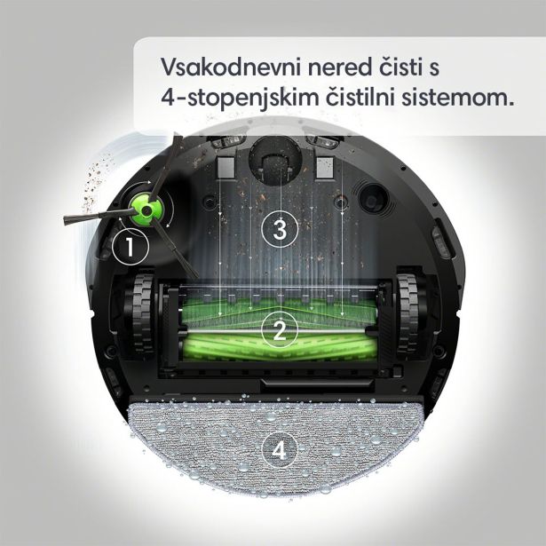 ROBOTSKI SESALNIK IROBOT ROOMBA J5578+ COMBO