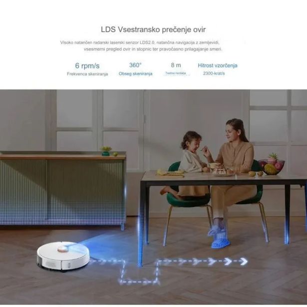 ROBOTSKI SESALNIK LYDSTO R1 PRO ČRN