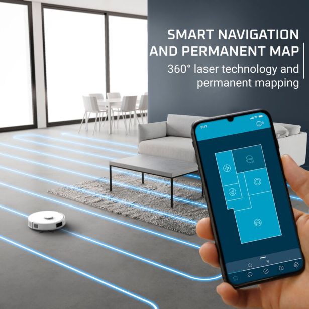 ROBOTSKI SESALNIK ROWENTA RR9197WH