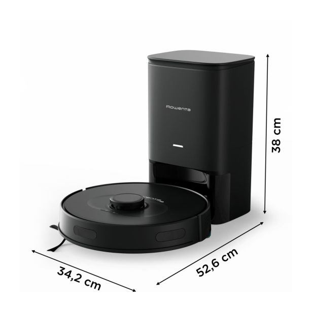 ROBOTSKI SESALNIK ROWENTA X-PLORER S75 S+, RR8595WH, MOKRO-SUHI, POSODA ZA PRAZNENJE,  ŽIVALSKA DLAKA, ALERGIKI