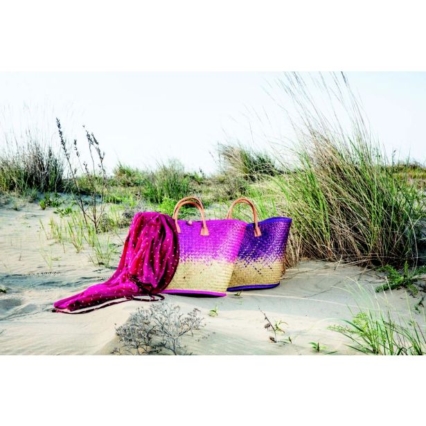 TORBA, NAHRBTNIK SORBETTO ROČNA DELHI 65X50X15 CM IN TORBICA Z ZADRGO