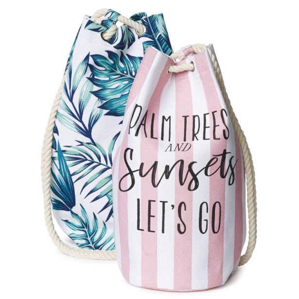 TORBA, NAHRBTNIK SORBETTO ROČNA KURANDA 64X23 CM POTISKANA