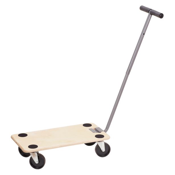 ROČNI VOZIČEK DÖRNER + HELMER VOZIČEK Z LESENO PLOŠČO 590X290MM 300KG Z ROČAJEM