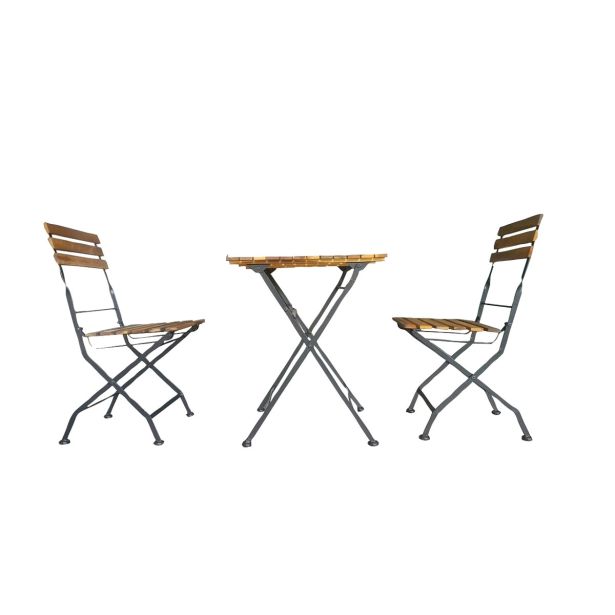 LESENI STOL MQ RODOS 41.5X48.5X82 CM AKACIJA ZLOŽLJIV