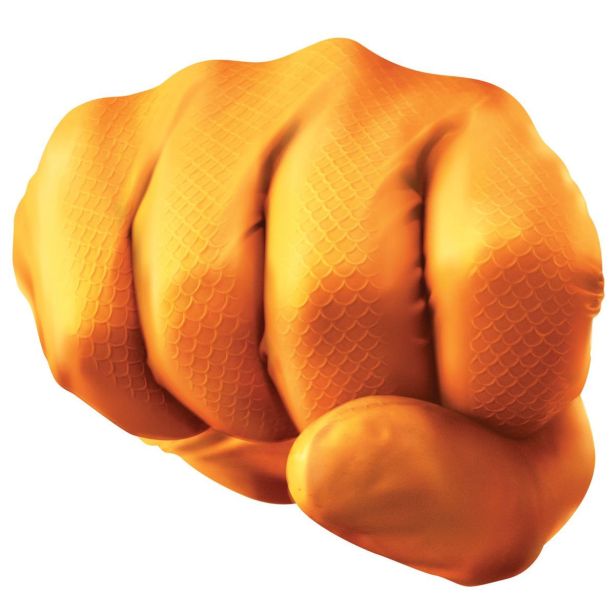 ROKAVICE ZA 1X UPORABO GRIPPAZ ORANŽNE 246 50/1 ŠT. S