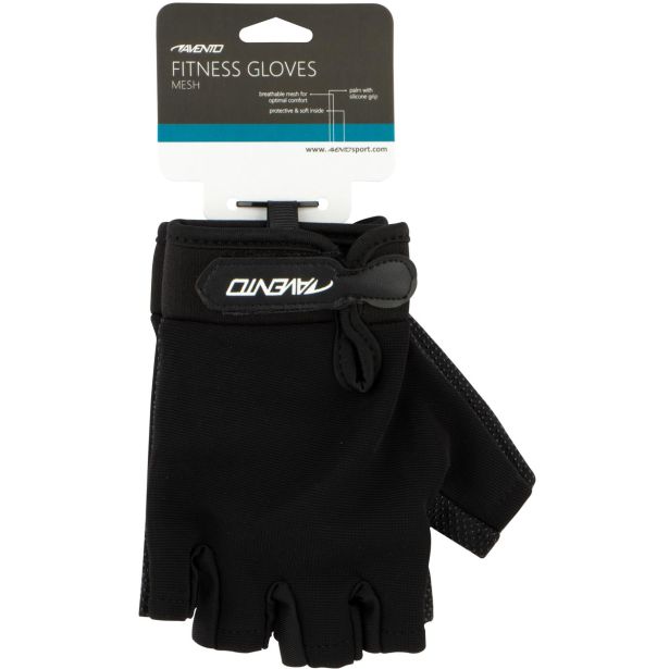 ROKAVICE ZA ŠPORTNO VADBO AVENTO 41AB L/XL ČRNE