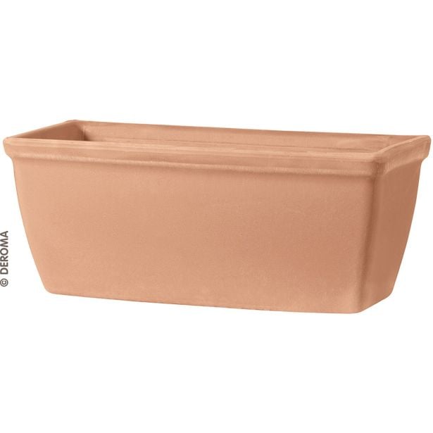 GLINENO ZUNANJE KORITO DEROMA ROMA LISCIA BELJENO 42 CM