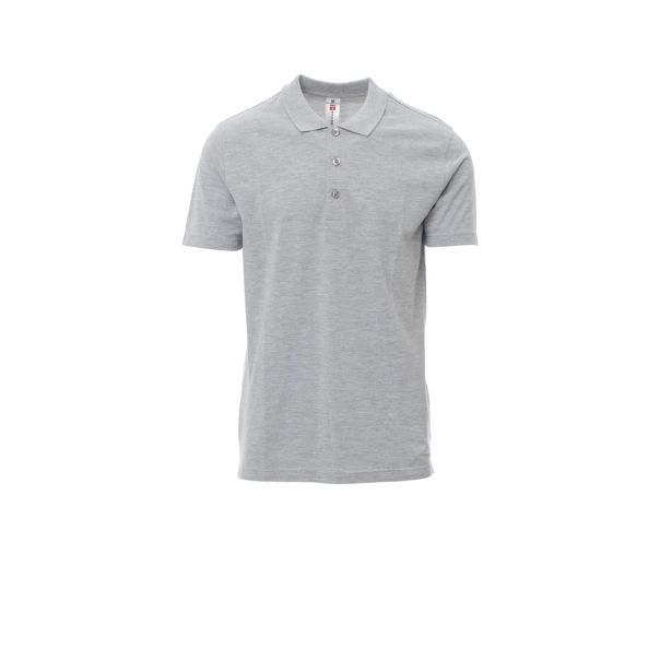 MAJICA PAYPER ROME MELANŽ SIVA XL POLO