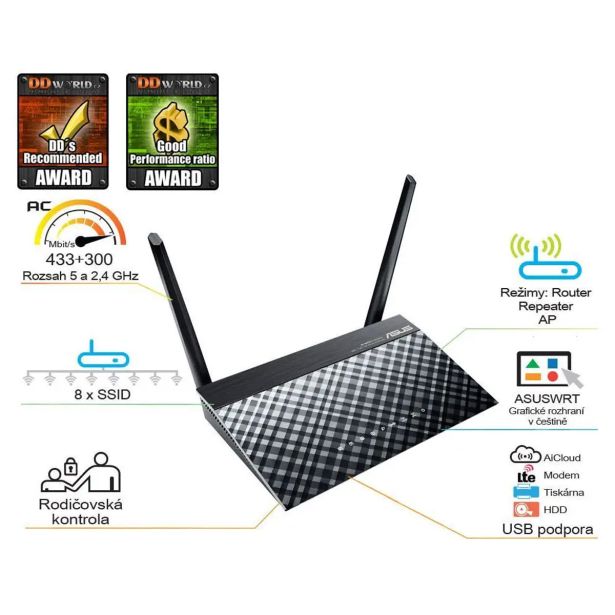 MREŽNI USMERNIK (ROUTER) ASUS RT-AC51U