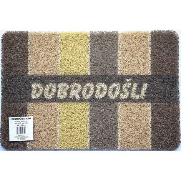 PREDPRAŽNIK RUDY 5 DOBRODOŠLI 60X40 CM