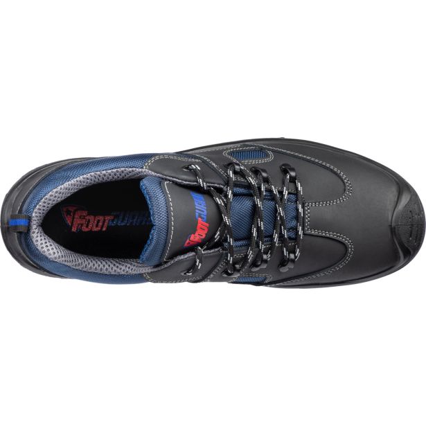 NIZKI DELOVNI ČEVLJI FOOTGUARD SAFE LOW ŠT.42, ČRN/MODER S3 SRC