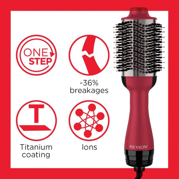 KRTAČA REVLON SALON ONE-STEP HAIR DRYER AND VOLUMISER TITANIUM