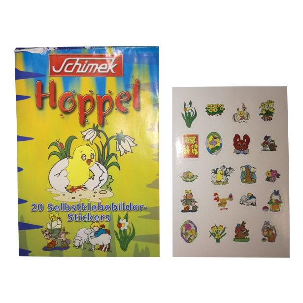 NALEPKE ZA PIRHE HUMER SAMOLEPILNE SLIČICE HOPPEL VELIKONOČNE