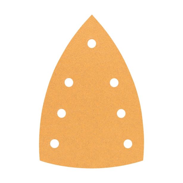 DELTA/VEČNAM BRUSNI LIST BOSCH 10-DELNI SET C470 RUMEN 100X150 MM G120 7 LUKENJ