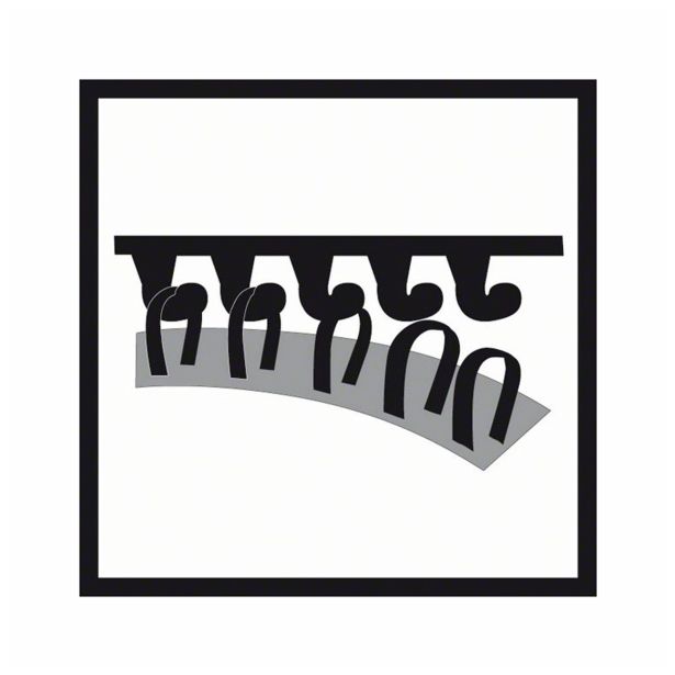 5-DELNI SET SAMOPRITRDILNIH BRUSNIH DISKOV BOSCH 125 MM K240 8 LUKENJ RUMENA BARVA ZA LES