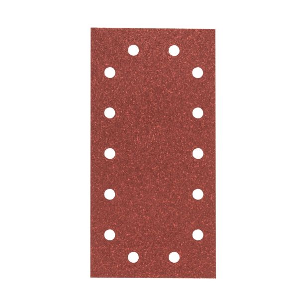 SAMOPRITDILNI BRUSNI LIST BOSCH 10-DELNI SET C430 RDEČ 115X230 MM G120 14 LUKENJ