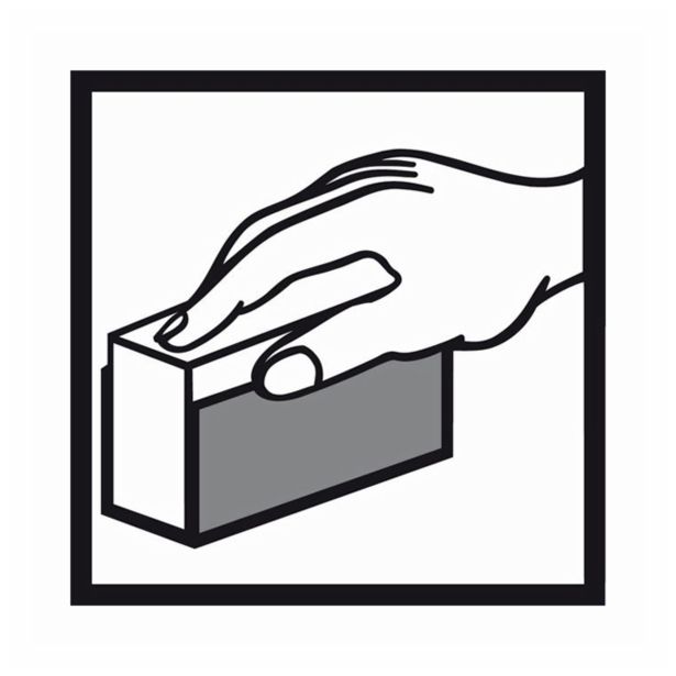 SAMOPRITRDILNI BRUSNI DISK VSM 225 MM ZA ŽIRAFO P40 ZA STENE IN MAVČNE OBLOGE