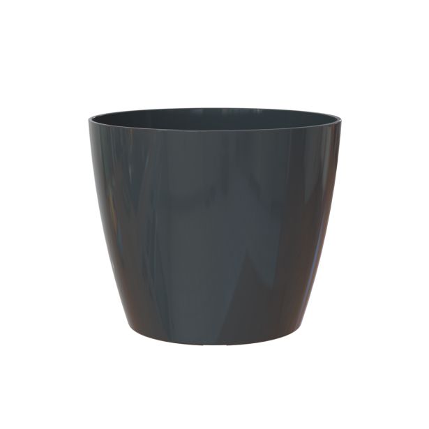 PE NOTRANJI LONEC SAN REMO GLOSSY ANTRACIT 18 CM