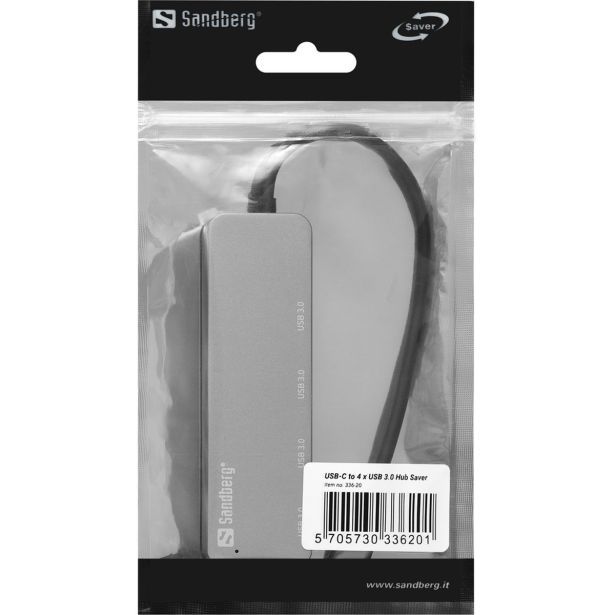 USB RAZDELILEC (HUB) SANDBERG SB33620 HUB / DOCK